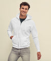 White - Classic 80/20 hooded sweatshirt jacket Hoodies Fruit of the Loom Hoodies, Must Haves, New Sizes for 2021, Plus Sizes, Price Lock, Sports & Leisure Schoolwear Centres