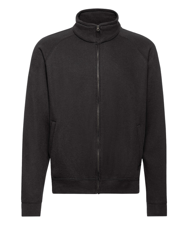 Black* - Classic 80/20 sweatshirt jacket Sweatshirts Fruit of the Loom Must Haves, New Sizes for 2021, Plus Sizes, Sweatshirts Schoolwear Centres