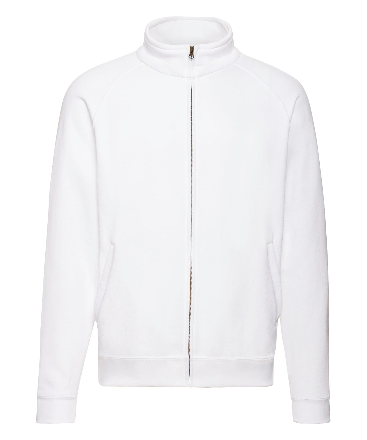 White - Classic 80/20 sweatshirt jacket Sweatshirts Fruit of the Loom Must Haves, New Sizes for 2021, Plus Sizes, Sweatshirts Schoolwear Centres