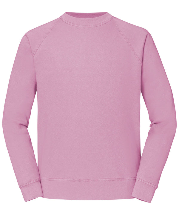 Light Pink - Classic 80/20 raglan sweatshirt Sweatshirts Fruit of the Loom Co-ords, Must Haves, New Colours for 2023, New Sizes for 2021, Plus Sizes, Price Lock, Sweatshirts Schoolwear Centres