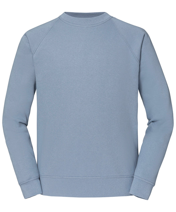 Mineral Blue - Classic 80/20 raglan sweatshirt Sweatshirts Fruit of the Loom Co-ords, Must Haves, New Colours for 2023, New Sizes for 2021, Plus Sizes, Price Lock, Sweatshirts Schoolwear Centres