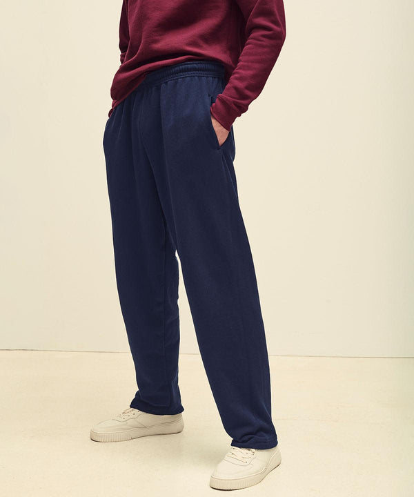 Dark Heather Grey - Classic 80/20 open leg sweatpants Sweatpants Fruit of the Loom Joggers, Must Haves, New Sizes for 2021, Plus Sizes, Sports & Leisure Schoolwear Centres
