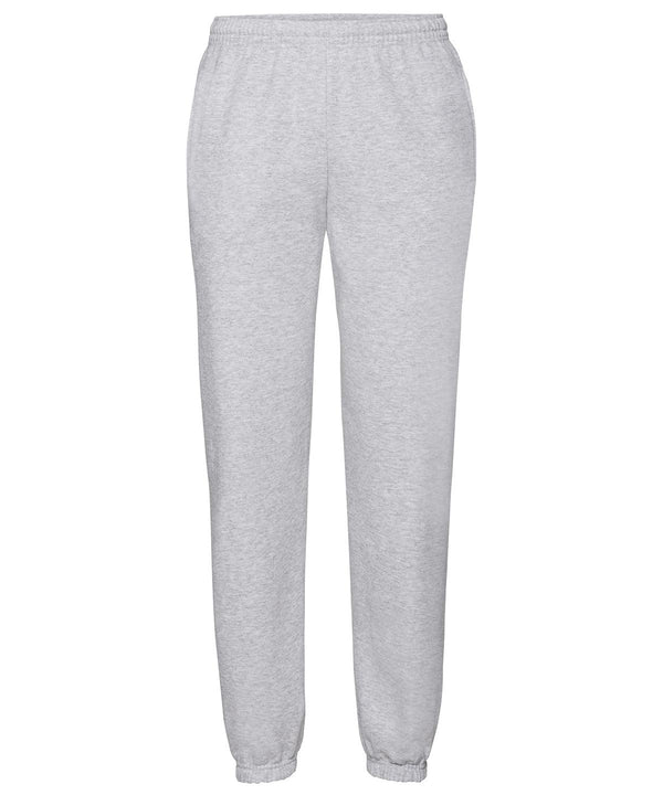 Heather Grey Soft† Classic 80/20 elasticated sweatpants