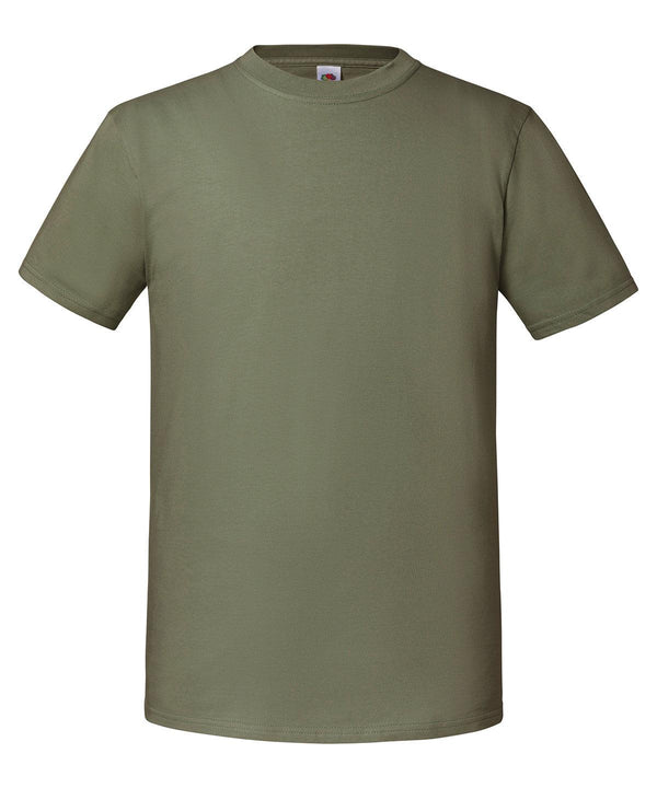 Classic Olive - Ringspun premium T T-Shirts Fruit of the Loom Must Haves, New Colours for 2023, Safe to wash at 60 degrees, T-Shirts & Vests, Tees safe to wash at 60 degrees Schoolwear Centres