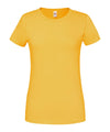 Sunflower - Lady-fit ringspun premium t-shirt T-Shirts Fruit of the Loom New Colours for 2023, Safe to wash at 60 degrees, T-Shirts & Vests, Tees safe to wash at 60 degrees Schoolwear Centres