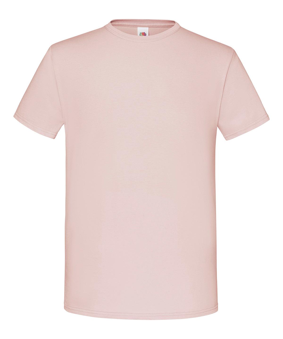 Powder Rose - Iconic 150 T T-Shirts Fruit of the Loom Holiday Season, Must Haves, New Colours For 2022, New Colours for 2023, New Sizes for 2021, Plus Sizes, Rebrandable, T-Shirts & Vests Schoolwear Centres