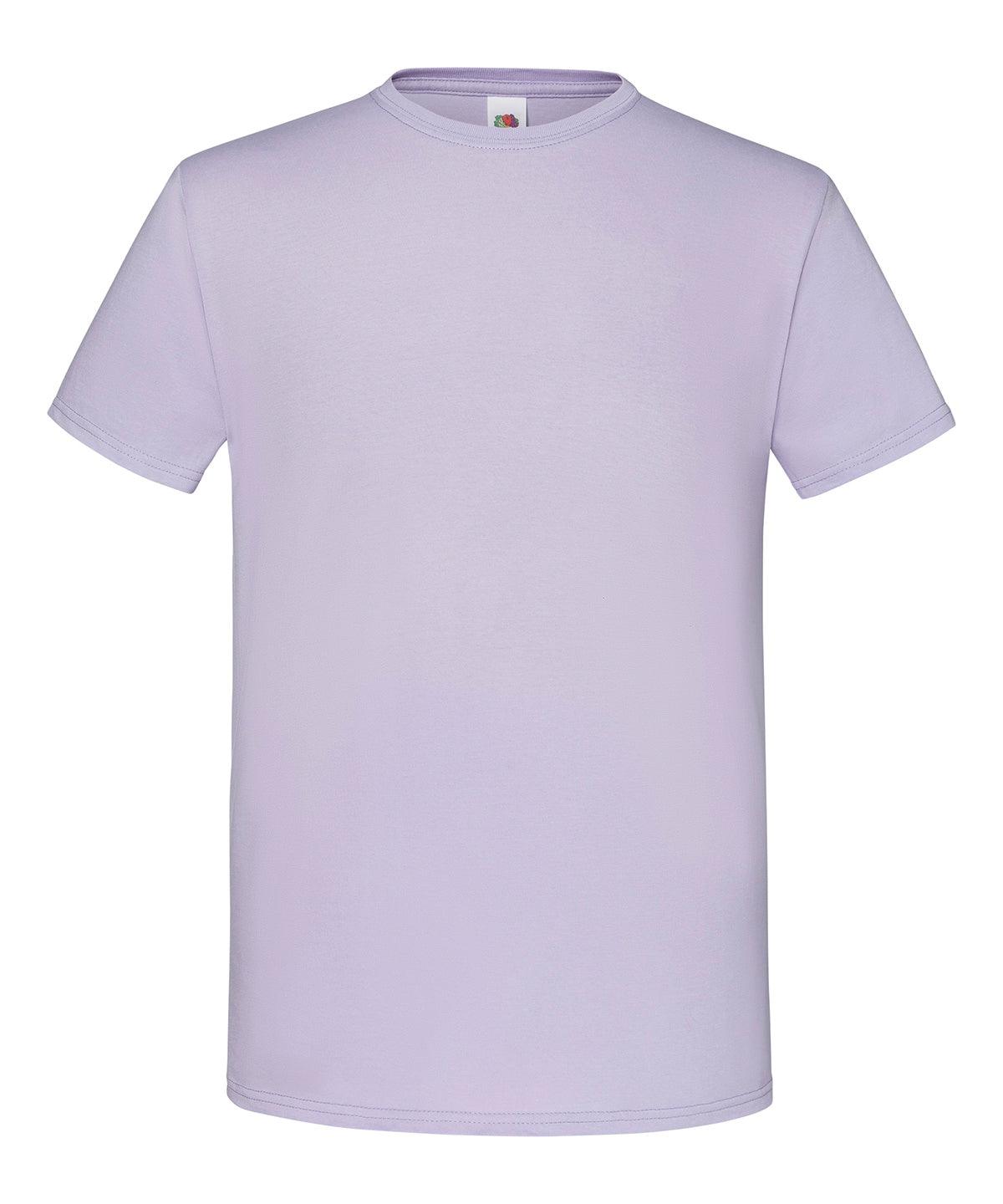 Soft Lavender - Iconic 150 T T-Shirts Fruit of the Loom Holiday Season, Must Haves, New Colours For 2022, New Colours for 2023, New Sizes for 2021, Plus Sizes, Rebrandable, T-Shirts & Vests Schoolwear Centres