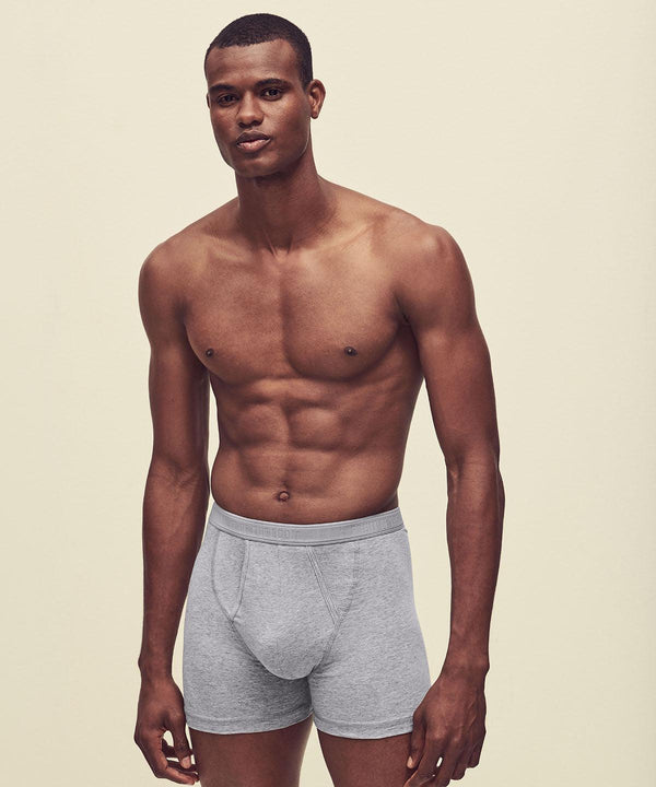 LightGreyMarl - Classic boxer 2-pack Boxers Fruit of the Loom Gifting & Accessories, Lounge & Underwear, Must Haves Schoolwear Centres