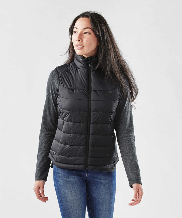 Black - Women's Stavanger thermal vest Jackets Stormtech Directory, Gilets and Bodywarmers, Jackets & Coats Schoolwear Centres