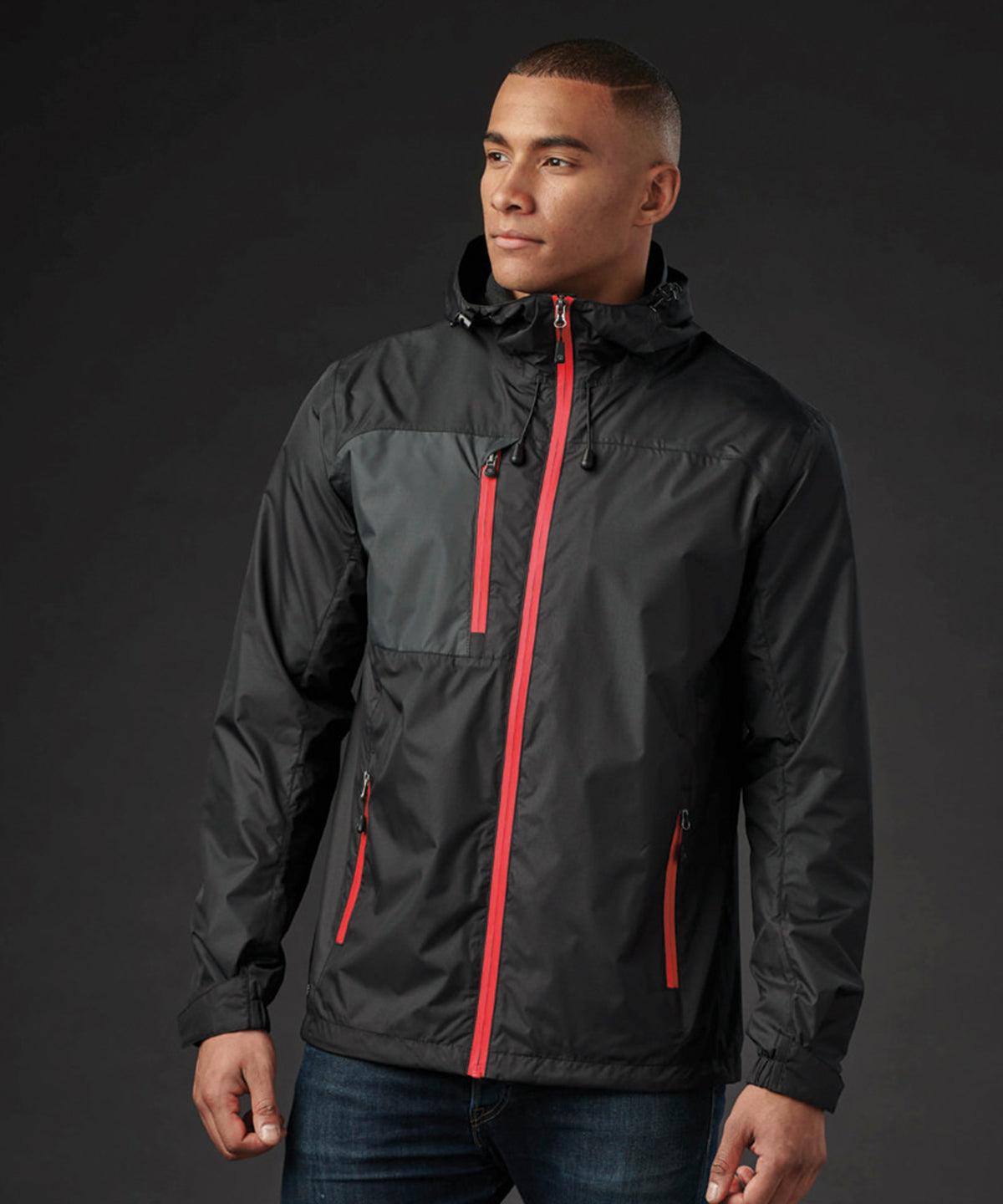 Black/Bright Red - Olympia shell Jackets Stormtech Jackets & Coats, New For 2021, New Styles For 2021 Schoolwear Centres