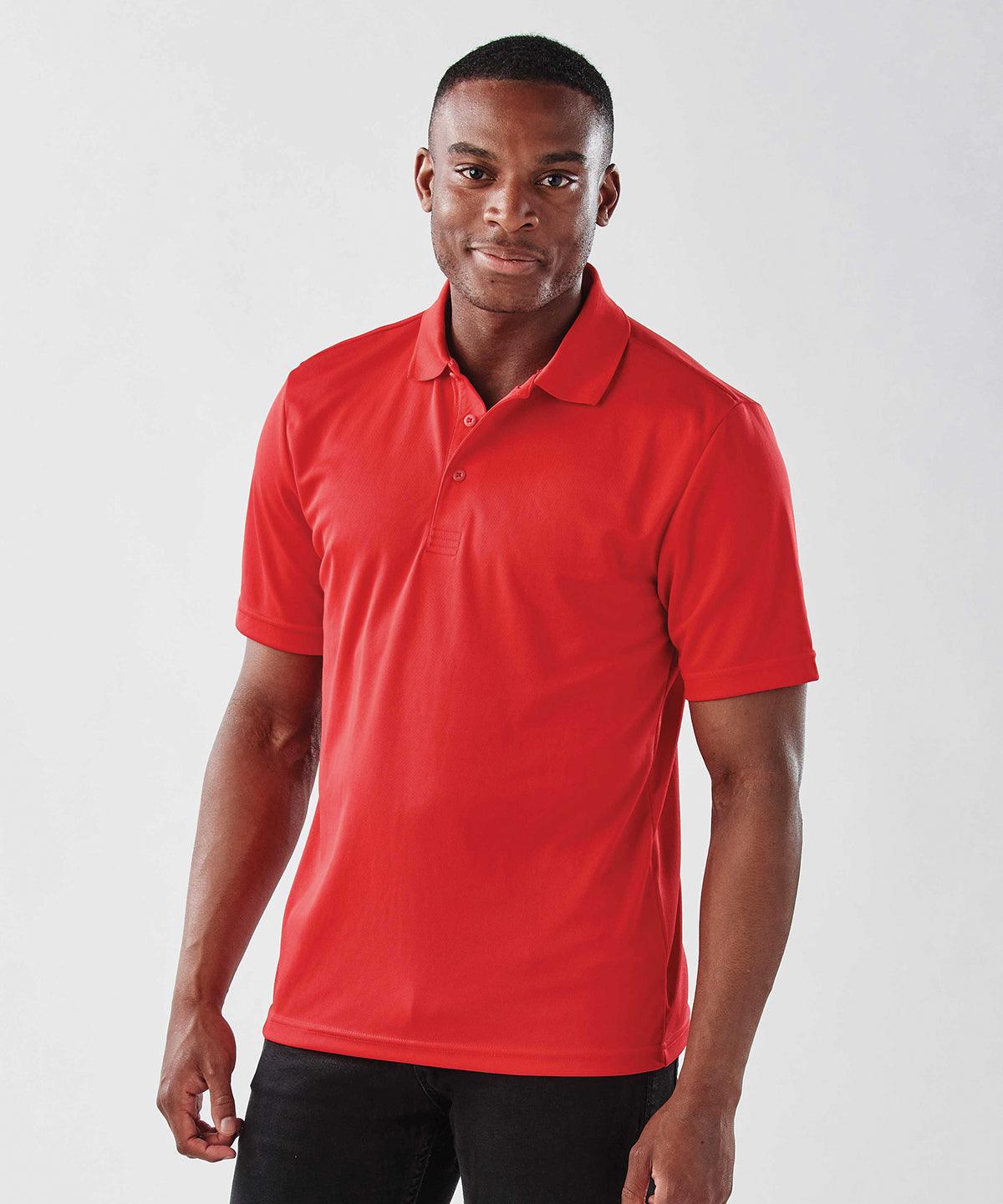 Red - Eclipse H2X-Dry® piqué polo Polos Stormtech Activewear & Performance, Polos & Casual Schoolwear Centres