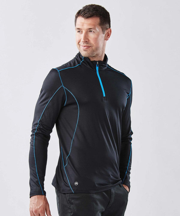 Black/Carbon - Pulse fleece pullover Body Warmers Stormtech Jackets & Coats, Jackets - Fleece Schoolwear Centres