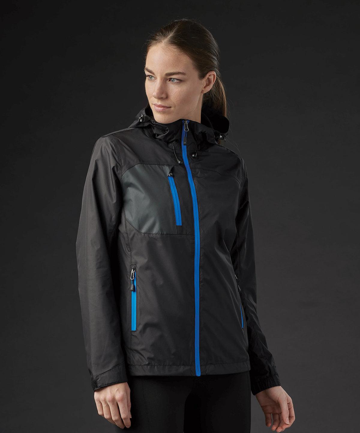 Black/Black - Women's Olympia shell Jackets Stormtech Jackets & Coats, New For 2021, New Styles Schoolwear Centres