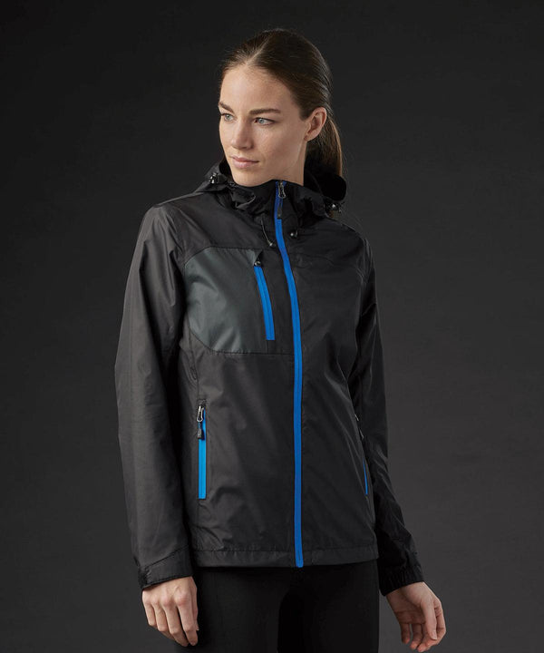 Black/Bright Red - Women's Olympia shell Jackets Stormtech Jackets & Coats, New For 2021, New Styles Schoolwear Centres