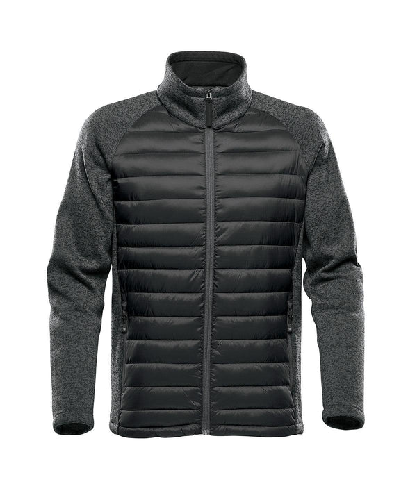 Black/Dolphin Heather - Narvik hybrid jacket Jackets Stormtech Jackets & Coats, New in, Padded & Insulation Schoolwear Centres