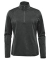 Black Heather - Women’s Treeline ¼-zip fleece Fleeces Stormtech New Styles for 2023, Organic & Conscious, Winter Essentials Schoolwear Centres