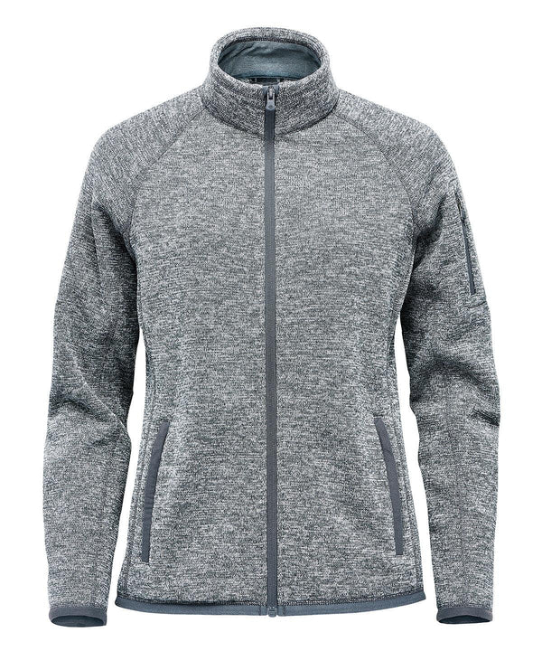 Granite Heather - Women’s Avalanche full-zip fleece jacket Fleeces Stormtech New Styles for 2023, Organic & Conscious, Winter Essentials Schoolwear Centres