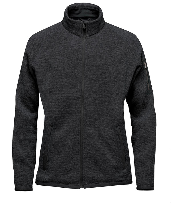 Granite Heather - Women’s Avalanche full-zip fleece jacket Fleeces Stormtech New Styles for 2023, Organic & Conscious, Winter Essentials Schoolwear Centres