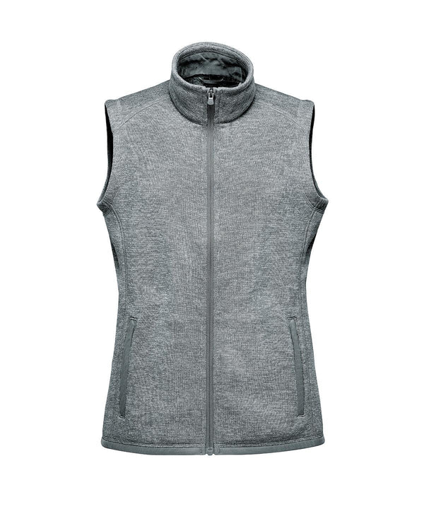 Granite Heather - Women’s Avalanche fleece vest Fleeces Stormtech New Styles for 2023, Organic & Conscious, Winter Essentials Schoolwear Centres