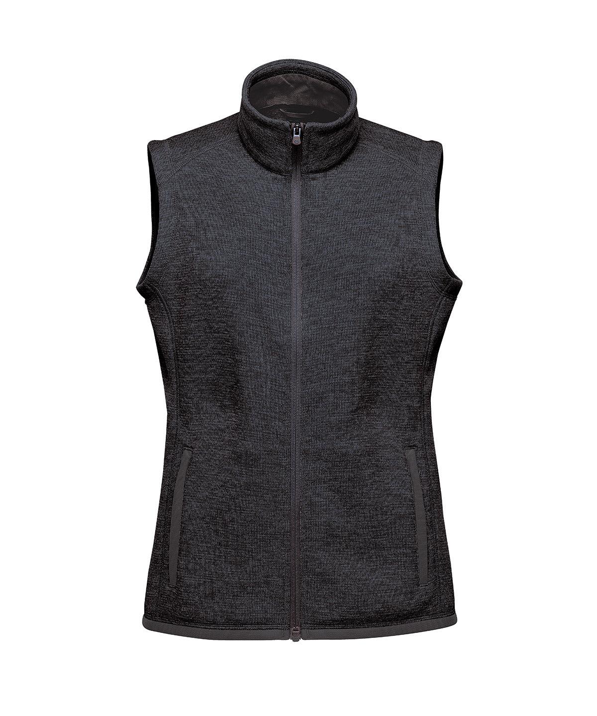 Granite Heather - Women’s Avalanche fleece vest Fleeces Stormtech New Styles for 2023, Organic & Conscious, Winter Essentials Schoolwear Centres