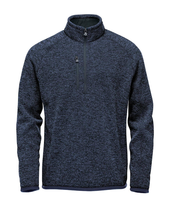 Navy Heather - Avalanche ¼-zip fleece Fleeces Stormtech New Styles for 2023, Organic & Conscious, Winter Essentials Schoolwear Centres