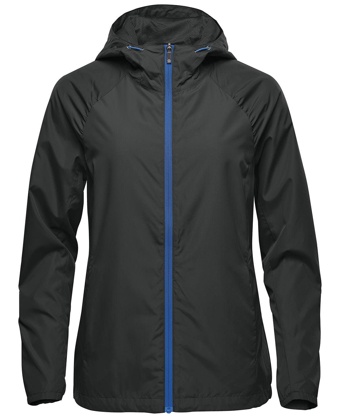 Black/Azure - Women’s Pacifica lightweight jacket Jackets Stormtech Jackets & Coats, New Styles for 2023 Schoolwear Centres