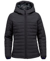 Black - Women’s Nautilus quilted hooded jacket Jackets Stormtech Jackets & Coats, New Styles for 2023 Schoolwear Centres