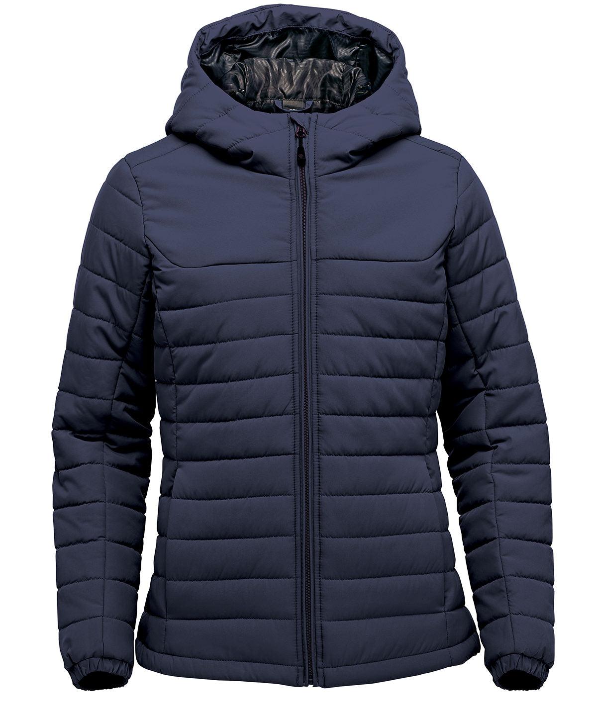 Dolphin - Women’s Nautilus quilted hooded jacket Jackets Stormtech Jackets & Coats, New Styles for 2023 Schoolwear Centres