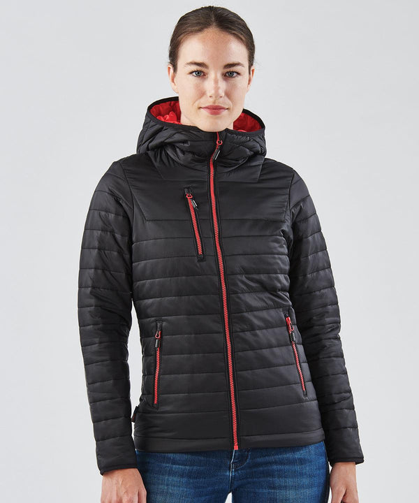 Black/True Red - Women's gravity thermal shell Jackets Stormtech Jackets & Coats, Padded & Insulation, Padded Perfection, Raladeal - Recently Added, Women's Fashion Schoolwear Centres