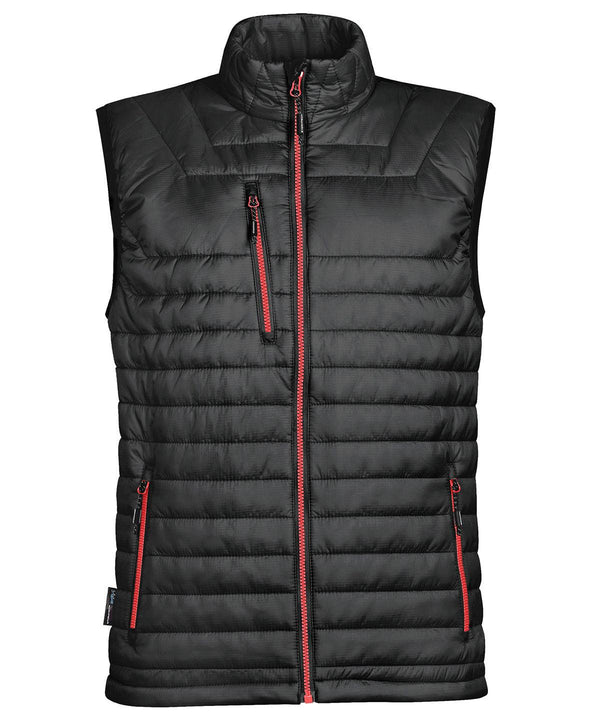 Black/True Red - Gravity thermal vest Body Warmers Stormtech Gilets and Bodywarmers, Jackets & Coats, Must Haves, Padded & Insulation, Padded Perfection Schoolwear Centres