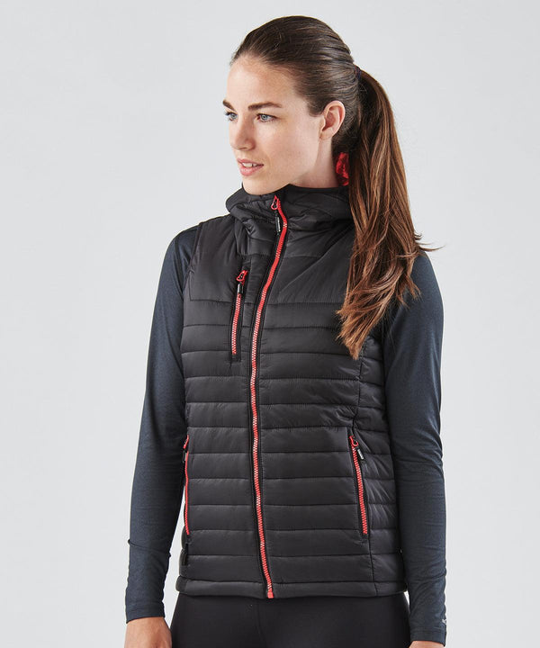 Black/True Red - Women's Gravity thermal vest Body Warmers Stormtech Gilets and Bodywarmers, Jackets & Coats, Padded & Insulation, Women's Fashion Schoolwear Centres