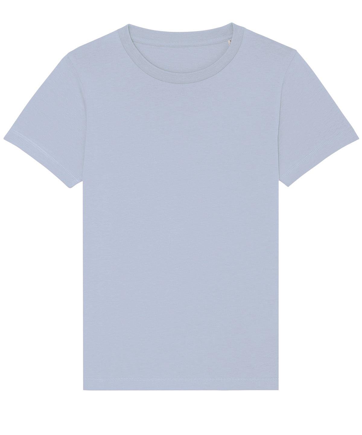 Serene Blue - Kids mini Creator iconic t-shirt (STTK909) T-Shirts Stanley/Stella 2022 Spring Edit, Exclusives, Junior, Must Haves, New Colours for 2021, New Colours For 2022, New Colours for 2023, Organic & Conscious, Raladeal - Recently Added, Raladeal - Stanley Stella, Stanley/ Stella, T-Shirts & Vests Schoolwear Centres