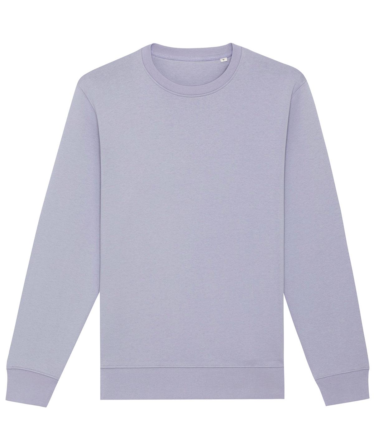 Lavender*† - Unisex Changer iconic crew neck sweatshirt (STSU823) Sweatshirts Stanley/Stella Co-ords, Conscious cold weather styles, Exclusives, Merch, Must Haves, New Colours for 2023, Organic & Conscious, Raladeal - Recently Added, Raladeal - Stanley Stella, Recycled, Stanley/ Stella, Sweatshirts, Trending Loungewear Schoolwear Centres