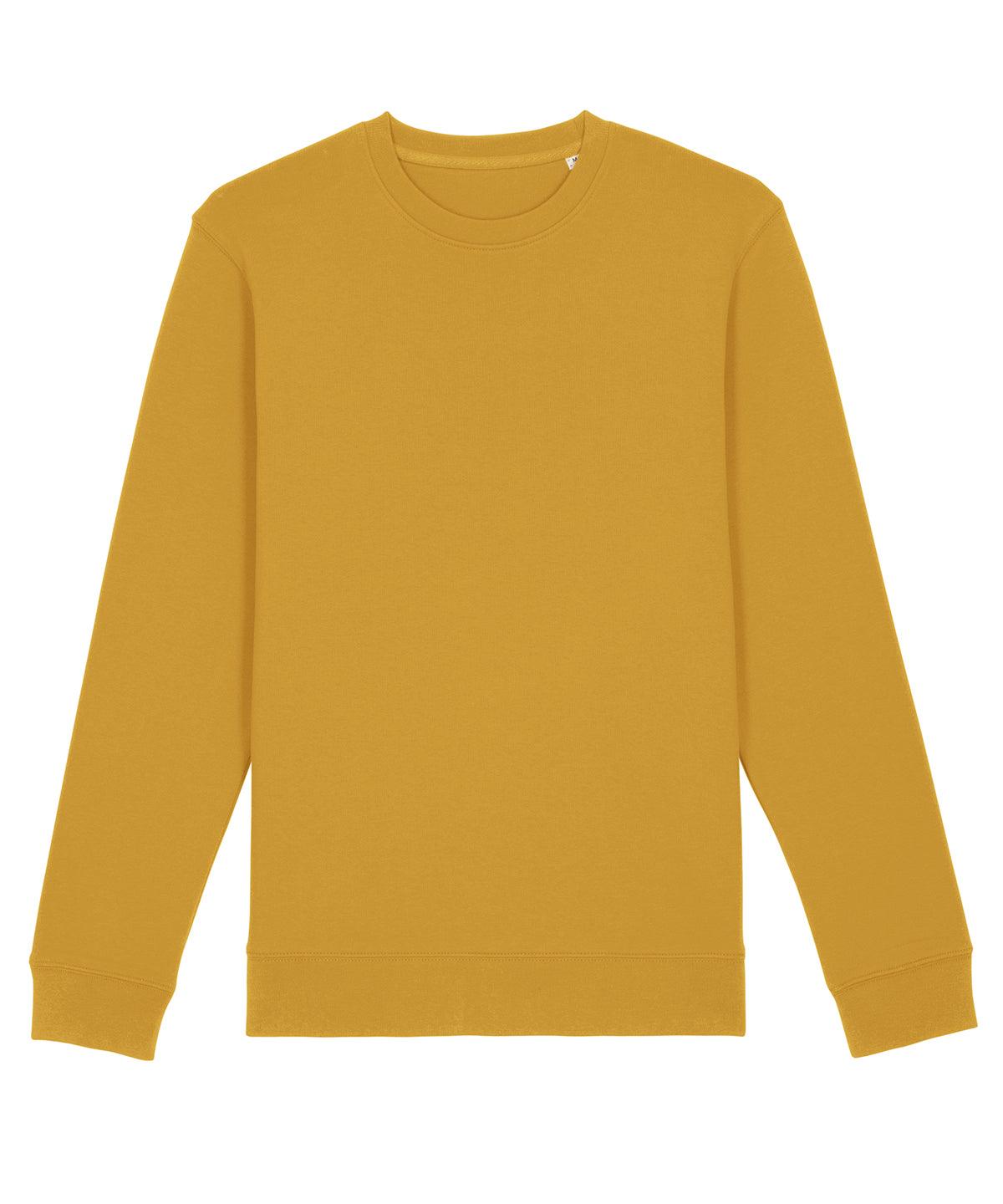 Ochre*† - Unisex Changer iconic crew neck sweatshirt (STSU823) Sweatshirts Stanley/Stella Co-ords, Conscious cold weather styles, Exclusives, Merch, Must Haves, New Colours for 2023, Organic & Conscious, Raladeal - Recently Added, Raladeal - Stanley Stella, Recycled, Stanley/ Stella, Sweatshirts, Trending Loungewear Schoolwear Centres