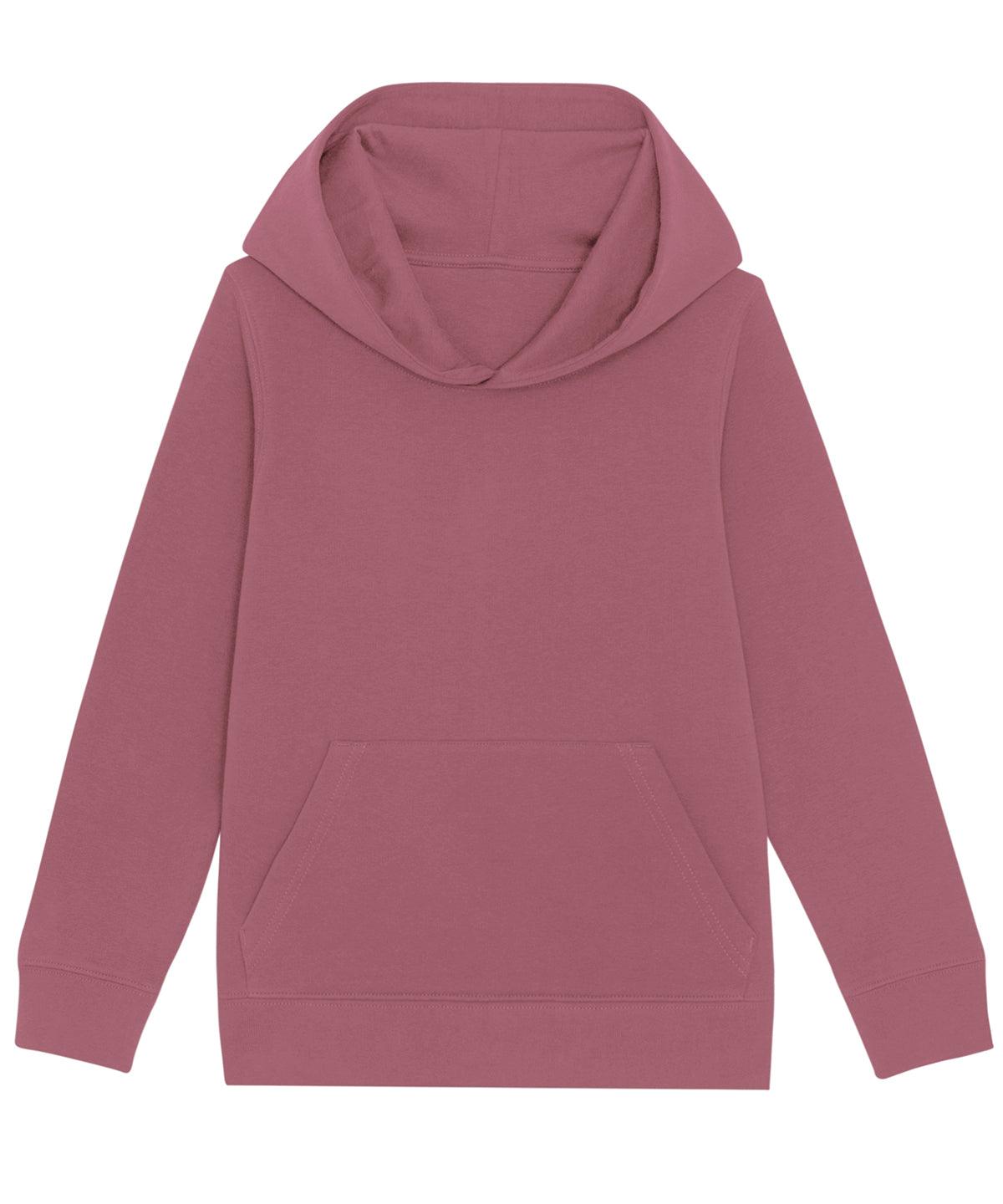 Hibiscus Rose - Kids mini Cruiser iconic hoodie sweatshirt (STSK911) Hoodies Stanley/Stella Conscious cold weather styles, Exclusives, Hoodies, Junior, Must Haves, New Colours for 2023, Organic & Conscious, Pastels and Tie Dye, Raladeal - Recently Added, Raladeal - Stanley Stella, Recycled, Stanley/ Stella Schoolwear Centres