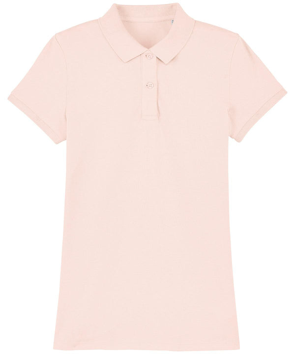 Candy Pink - Women's Stella Devoter polo (STPW034) Polos Stanley/Stella Exclusives, New Colours for 2021, Organic & Conscious, Polos & Casual, Women's Fashion Schoolwear Centres
