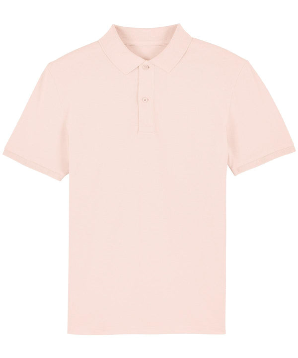 Candy Pink - Stanley Dedicator iconic polo (STPM563) Polos Stanley/Stella Exclusives, New Colours for 2021, Organic & Conscious, Plus Sizes, Polos & Casual Schoolwear Centres