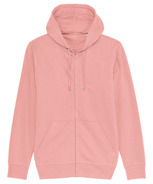 Unisex Connector essential zip-thru hoodie sweatshirt (STSU820)