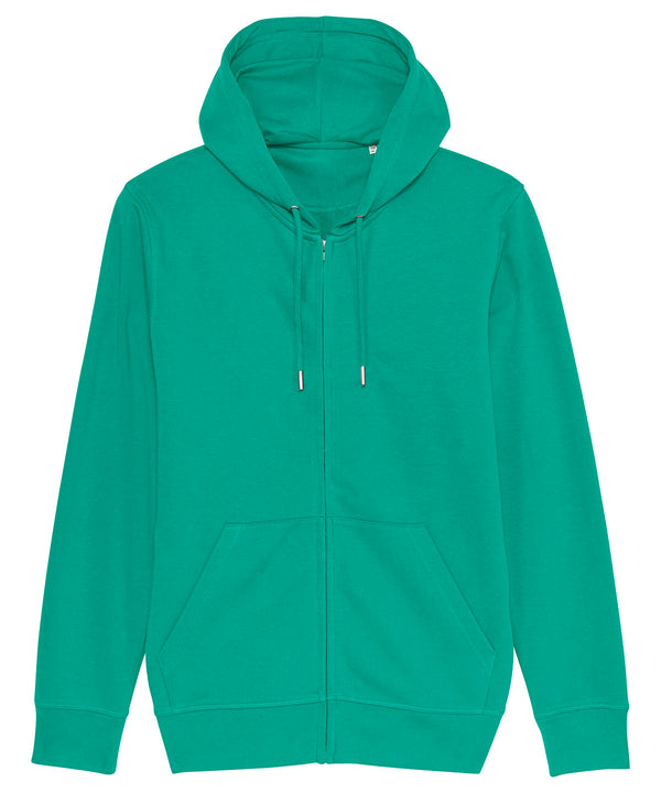 Unisex Connector essential zip-thru hoodie sweatshirt (STSU820)