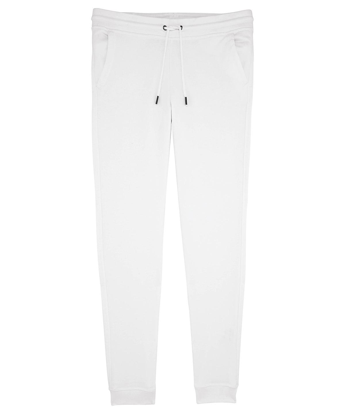 White - Women's Stella Traces jogger pants (STBW129) Sweatpants Stanley/Stella Exclusives, Joggers, New Colours For 2022, Organic & Conscious, Stanley/ Stella, Women's Fashion Schoolwear Centres