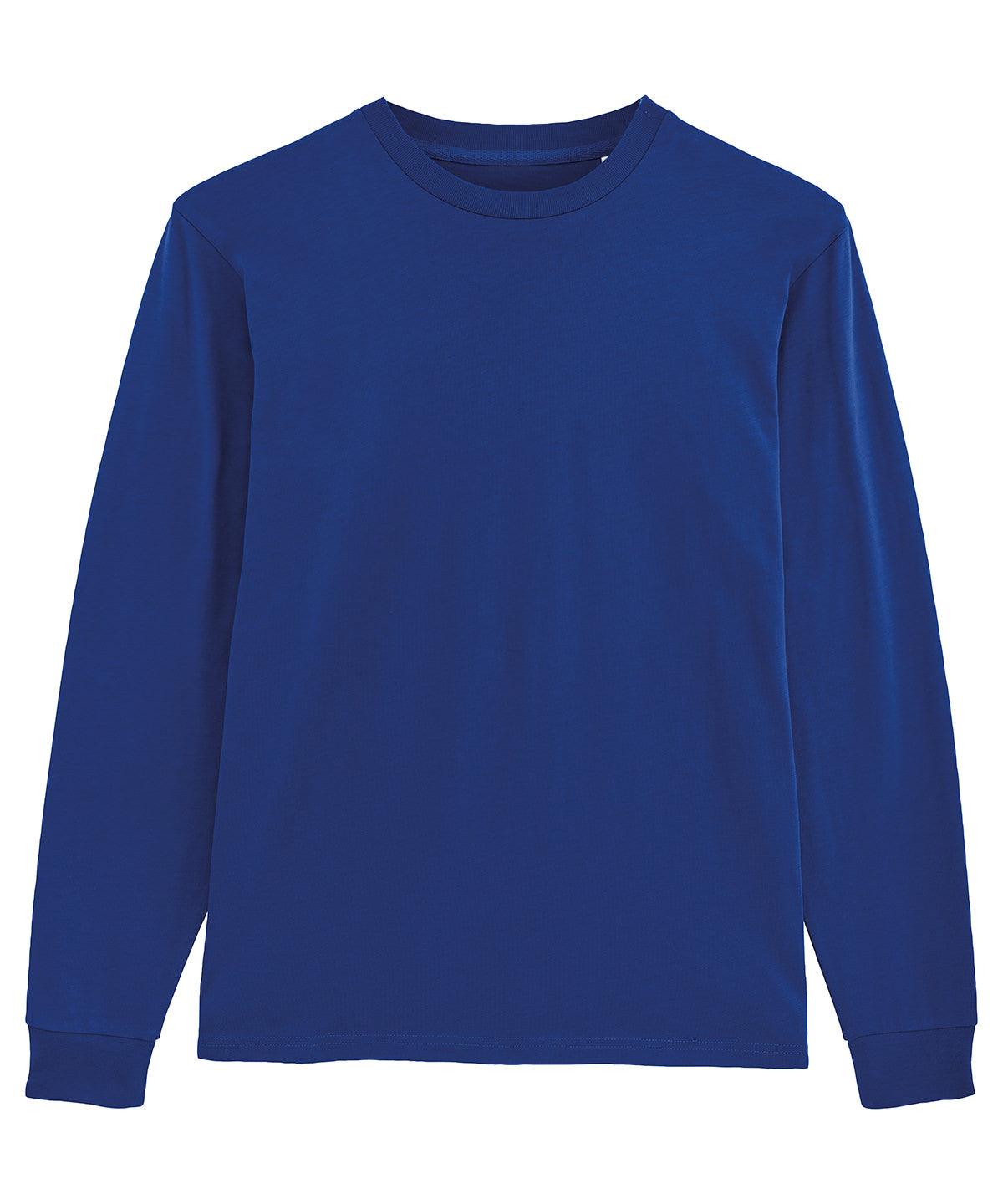 Worker Blue - Shifts dry, Unisex dry hand feeling long sleeve t-shirt (STTM558) T-Shirts Stanley/Stella Exclusives, Must Haves, Organic & Conscious, T-Shirts & Vests Schoolwear Centres