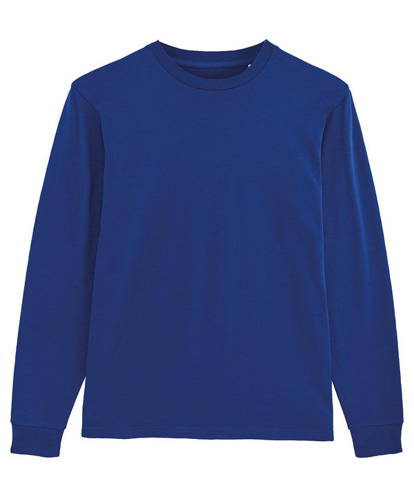 Worker Blue - Shifts dry, Unisex dry hand feeling long sleeve t-shirt (STTM558) T-Shirts Stanley/Stella Exclusives, Must Haves, Organic & Conscious, T-Shirts & Vests Schoolwear Centres