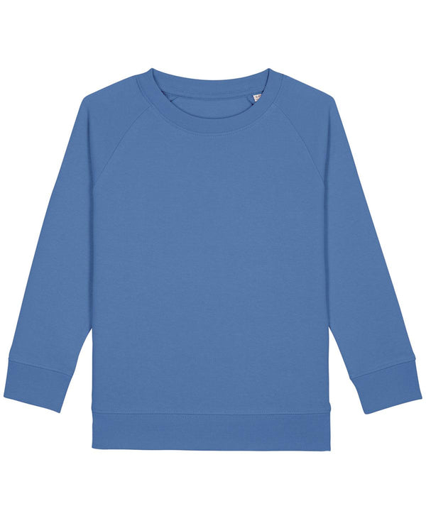 Bright Blue - Kids mini Scouter iconic crew neck sweatshirt (STSK916) Sweatshirts Stanley/Stella Directory, Exclusives, Junior, New Colours for 2021, Organic & Conscious, Raladeal - Recently Added, Raladeal - Stanley Stella, Rebrandable, Recycled, Stanley/ Stella, Sweatshirts Schoolwear Centres