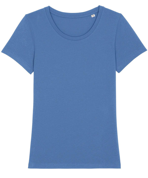 Bright Blue - Women's Stella Expresser iconic fitted t-shirt (STTW032) T-Shirts Stanley/Stella Directory, Exclusives, Must Haves, New Colours For 2022, Organic & Conscious, Raladeal - Stanley Stella, Rebrandable, Stanley/ Stella, T-Shirts & Vests, Women's Fashion Schoolwear Centres