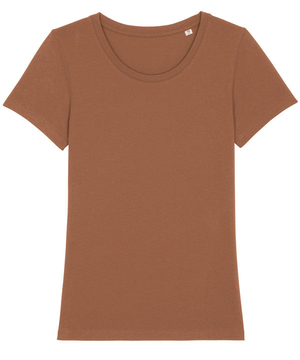 Caramel - Women's Stella Expresser iconic fitted t-shirt (STTW032) T-Shirts Stanley/Stella Directory, Exclusives, Must Haves, New Colours For 2022, Organic & Conscious, Raladeal - Stanley Stella, Rebrandable, Stanley/ Stella, T-Shirts & Vests, Women's Fashion Schoolwear Centres