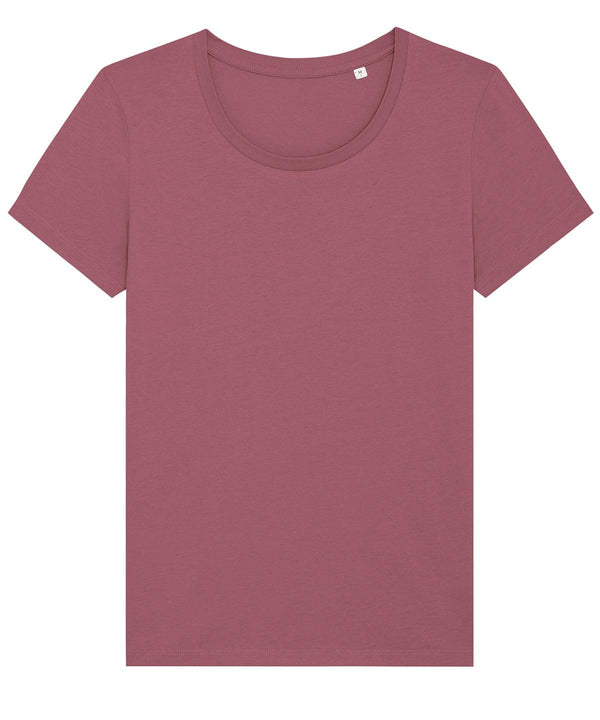 Hibiscus Rose - Women's Stella Expresser iconic fitted t-shirt (STTW032) T-Shirts Stanley/Stella Directory, Exclusives, Must Haves, New Colours For 2022, Organic & Conscious, Raladeal - Stanley Stella, Rebrandable, Stanley/ Stella, T-Shirts & Vests, Women's Fashion Schoolwear Centres