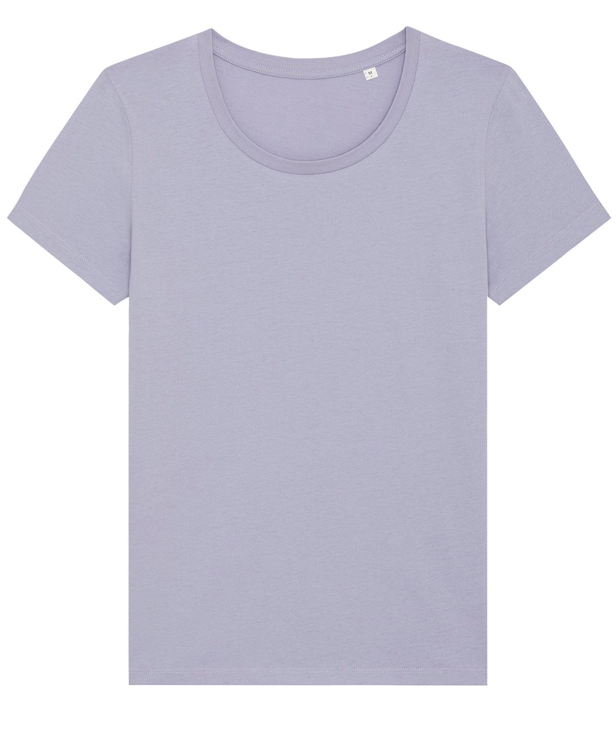 Lavender - Women's Stella Expresser iconic fitted t-shirt (STTW032) T-Shirts Stanley/Stella Directory, Exclusives, Must Haves, New Colours For 2022, Organic & Conscious, Raladeal - Stanley Stella, Rebrandable, Stanley/ Stella, T-Shirts & Vests, Women's Fashion Schoolwear Centres