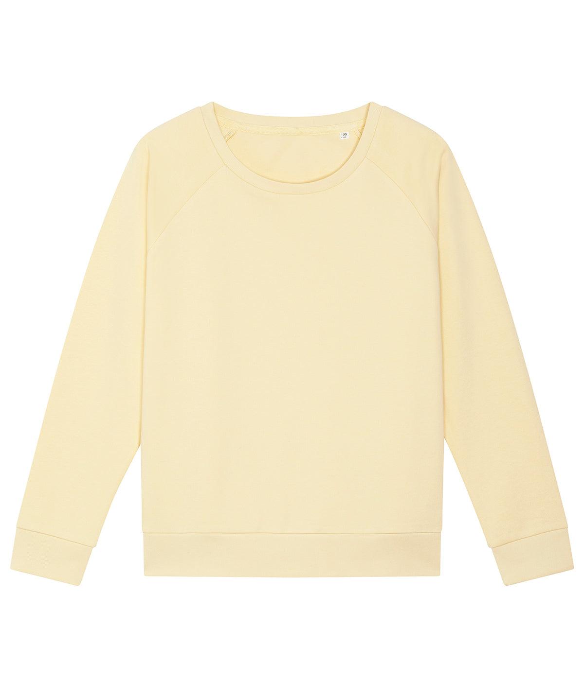 Butter - Women's Stella Dazzler relaxed fit sweatshirt (STSW125) Sweatshirts Stanley/Stella Exclusives, Must Haves, Organic & Conscious, Rebrandable, Stanley/ Stella, Sweatshirts Schoolwear Centres