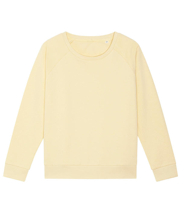 Butter - Women's Stella Dazzler relaxed fit sweatshirt (STSW125) Sweatshirts Stanley/Stella Exclusives, Must Haves, Organic & Conscious, Rebrandable, Stanley/ Stella, Sweatshirts Schoolwear Centres