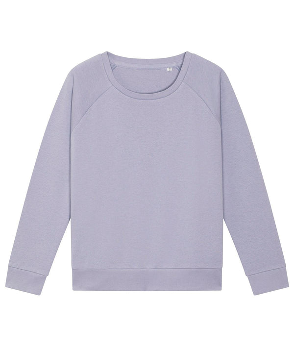 Lavender - Women's Stella Dazzler relaxed fit sweatshirt (STSW125) Sweatshirts Stanley/Stella Exclusives, Must Haves, Organic & Conscious, Rebrandable, Stanley/ Stella, Sweatshirts Schoolwear Centres